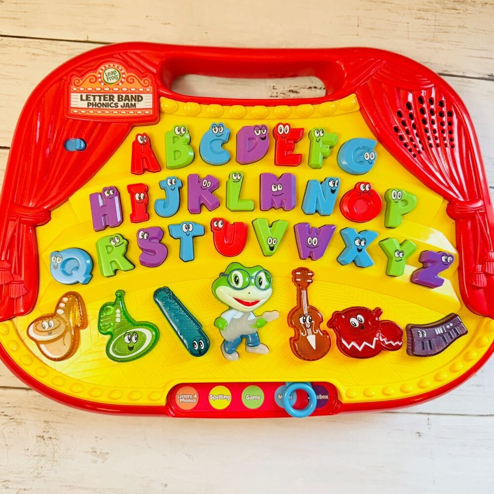 Leap Frog Letter Band Phonics Jam Educational Toy Early Development Music Songs
